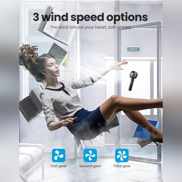 Personal cordless fan - Picture 4 of 6